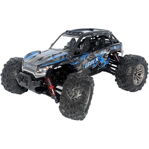  FMTStore FMT High Speed 36km/h 4WD 2.4Ghz Remote Control Truck 9137 1:16 Scale Radio Conrtolled Off-Road RC Car Electronic Monster Truck R/C RTR Hobby Cross-Country Car Buggy (Colo