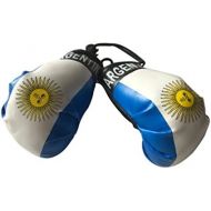 FNG Mini Boxing Gloves Flag Mini Small Boxing Gloves to Hang Over Car Automobile Mirror  Americas