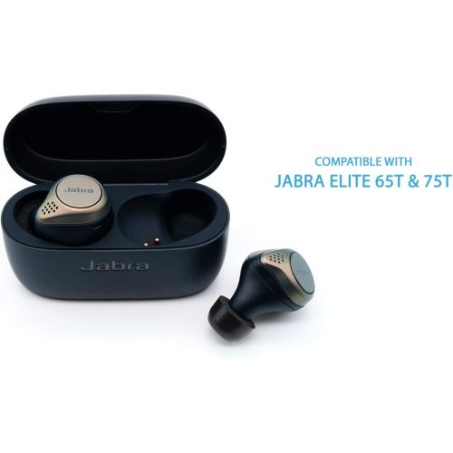  [아마존베스트]FOAMER C (S/M/L 3)  3 pairs of foam ear pads for Jabra Elite 65T & 75T in-ear headphones  replacement for silicone earphones  extra bass and clear sound  earplugs, memory foam