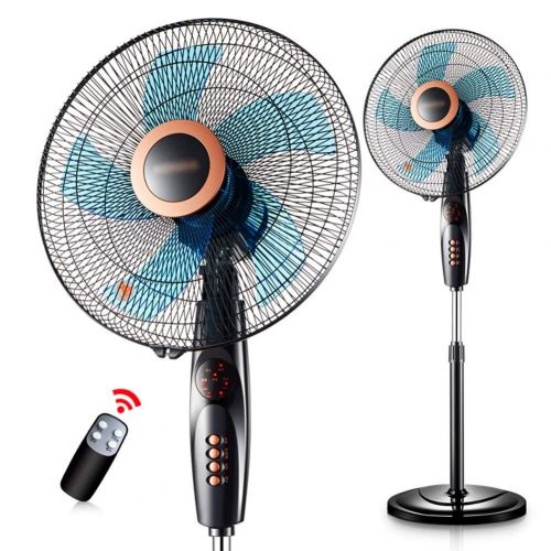  FOCHEA FAN LYFS Standing Pedestal 3 Speed Setting Oscillating Pedestal Stand Floor-Standing Oscillating Rotating Adjustable Telescopic with Remote Control & Timer Ideal for Home Or Office