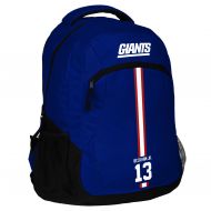 FOCO New York Giants Action Backpack School Gym Bag - Odell Beckham #13
