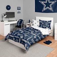 FOCO NFL Team Logo Bed in a Bag Comforter Sheets Pillow Cases Bedding 5-Piece Set