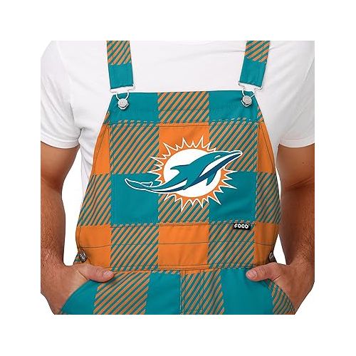  FOCO NFL mens Nfl Team Logo Bib Overalls