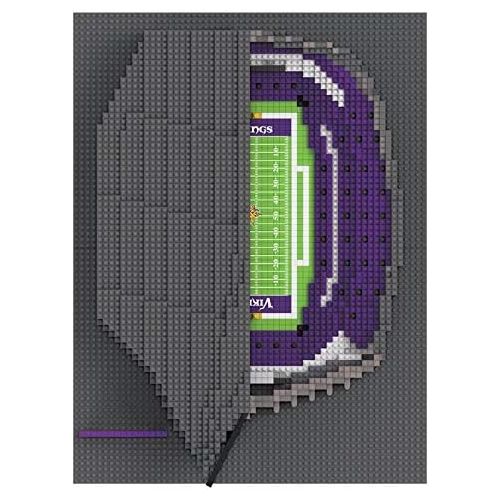  FOCO NFL 3D BRXLZ Stadium Building Block Set