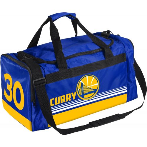  FOCO Golden State Warriors Curry S. #30 Medium Striped Core Duffle Bag