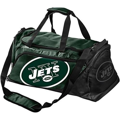  Forever Collectibles New York Jets Locker Room Collection Duffle Bag - Medium