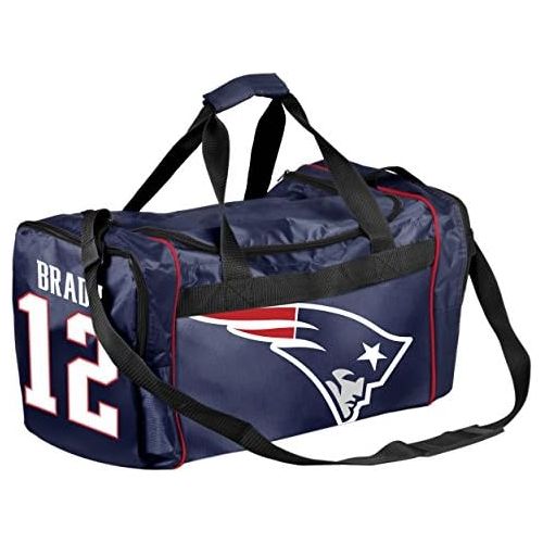  FOCO New England Patriots Tom Brady #12 Core Duffel Bag