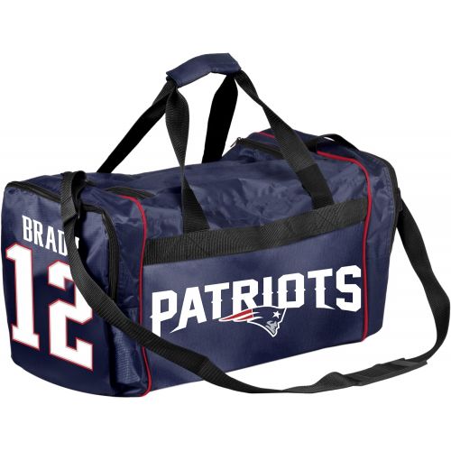  FOCO New England Patriots Tom Brady #12 Core Duffel Bag