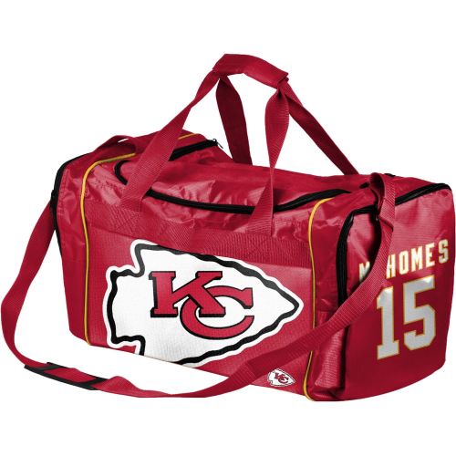  FOCO Kansas City Chiefs Official NFL Duffel Gym Bag - Patrick Mahomes #15