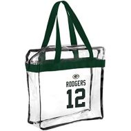 FOCO - NFL Player Stadium Approved Clear Zippered Messenger Tote Bag