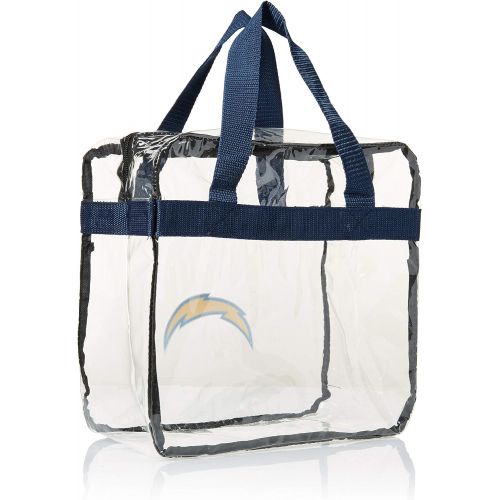  FOCO Los Angeles Chargers Clear Messenger Bag