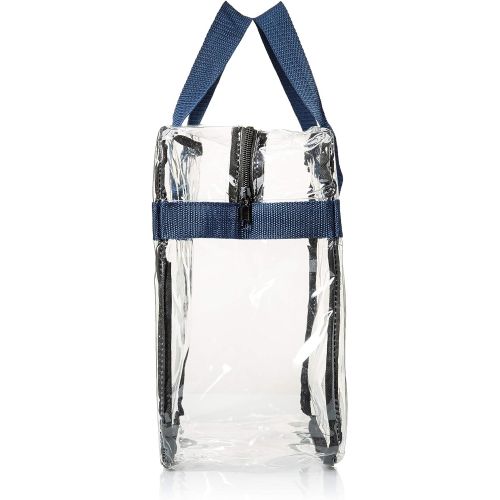  FOCO Los Angeles Chargers Clear Messenger Bag