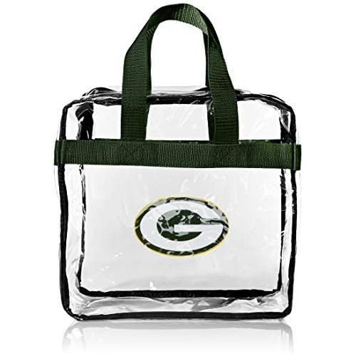  FOCO Green Bay Packers Clear Messenger Bag