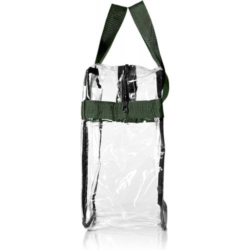  FOCO Green Bay Packers Clear Messenger Bag