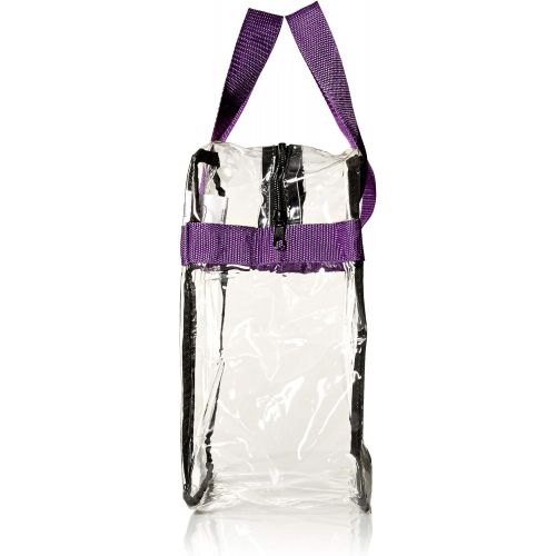  FOCO Minnesota Vikings Clear Messenger Bag