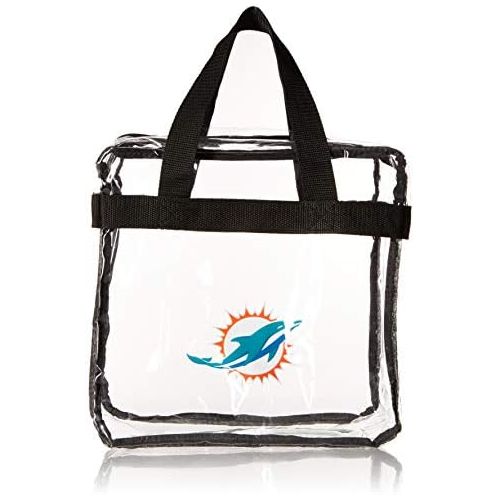  FOCO Miami Dolphins Clear Messenger Bag