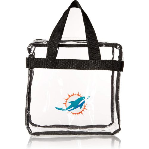  FOCO Miami Dolphins Clear Messenger Bag