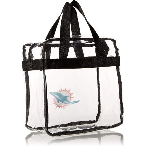  FOCO Miami Dolphins Clear Messenger Bag