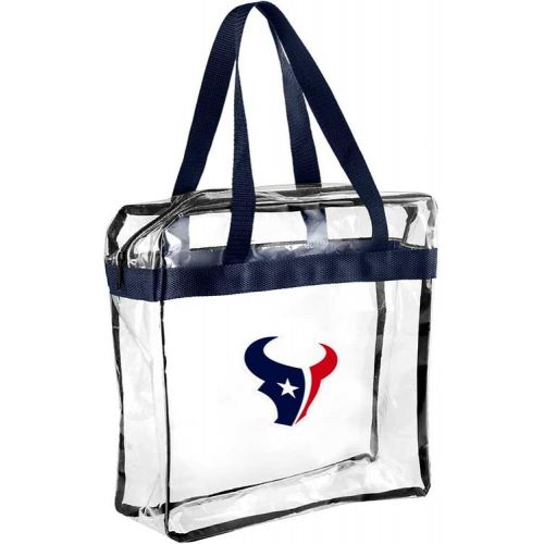  FOCO Houston Texans Clear Messenger Bag