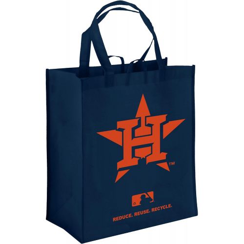  FOCO MLB Mens Printed Non-Woven Polypropylene Reusable Grocery Tote Bag