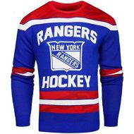 FOCO New York Rangers Ugly Glow In The Dark Sweater - Mens - Mens Small
