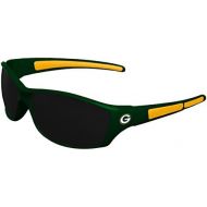 FOCO NFL Green Bay Packers Athletic Wrap Sunglassesteam Logo Athletic Wrap Sport Sunglasses, Team Color, One Size