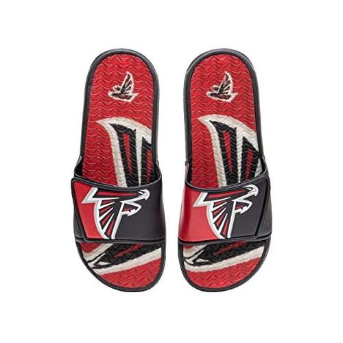  FOCO NFL Mens Sport Shower Gel Slide Flip Flop Sandals