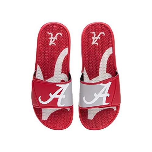  FOCO NCAA Mens Sport Shower Gel Slide Flip Flop Sandals