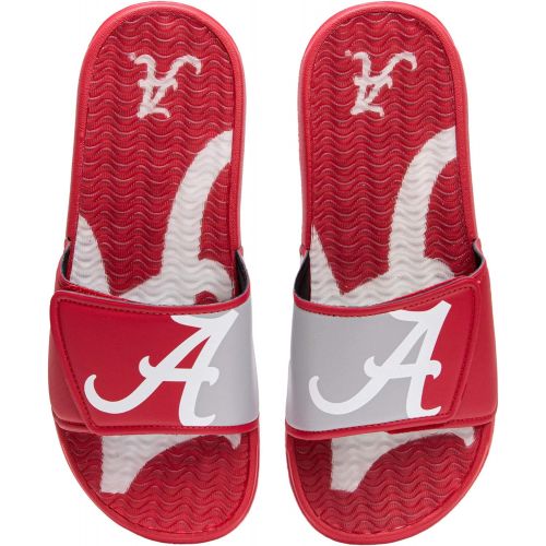  FOCO NCAA Mens Sport Shower Gel Slide Flip Flop Sandals