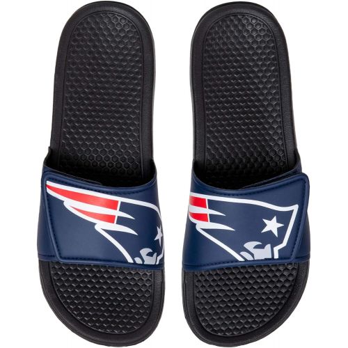  FOCO NFL New England Patriots Unisex Big Logo Slide-Big Logo Slde