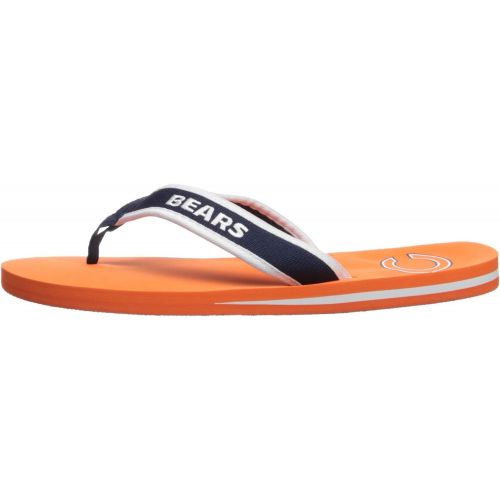  FOCO Chicago Bears 2013 Mens Contour Flip Flop Large