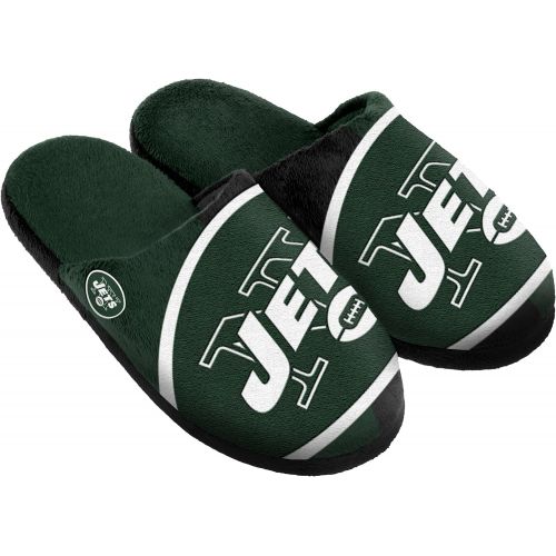  FOCO New York Jets Split Color Slide Slipper Medium