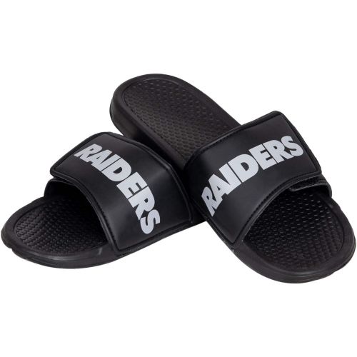  FOCO NFL Oakland Raiders Unisex Big Logo Slide-Big Logo Slde