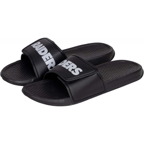  FOCO NFL Oakland Raiders Unisex Big Logo Slide-Big Logo Slde