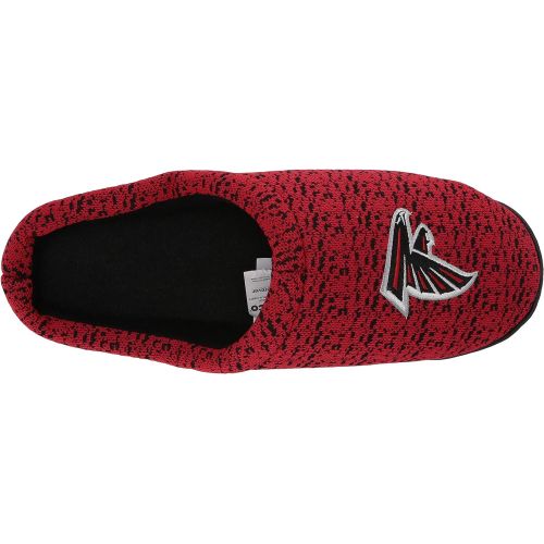  FOCO NFL Mens Poly Knit Cup Sole Slipper