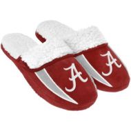 FOCO NCAA Mens College Team Logo Sherpa Slide Slippers