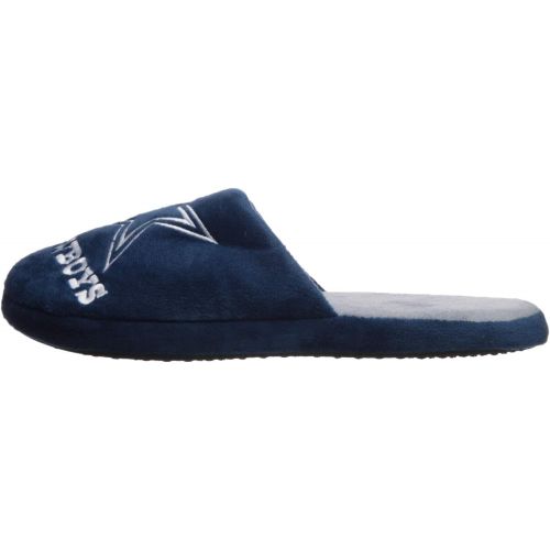  FOCO Team Beans NFL Dallas Cowboys Mens Big Logo Slipper