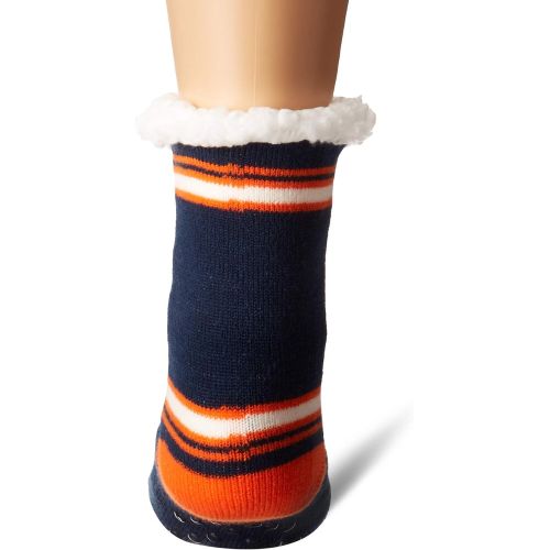  FOCO NFL Unisex Stripe Logo Tall Footy Slipper