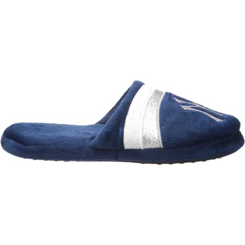  FOCO MLB Unisex Glitter Stripe Slide Slipper