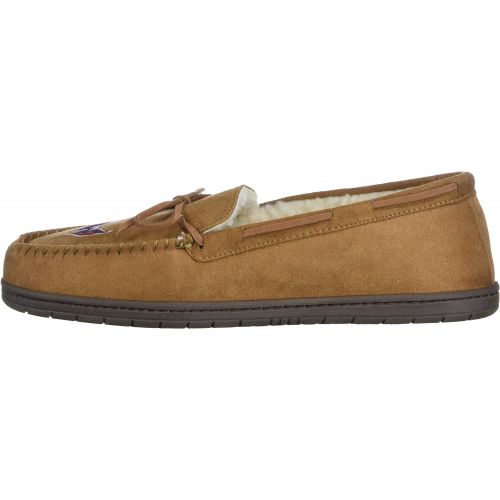  FOCO NHL Mens College Team Logo Moccasin Slippers Shoes