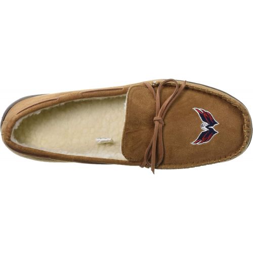  FOCO NHL Mens College Team Logo Moccasin Slippers Shoes