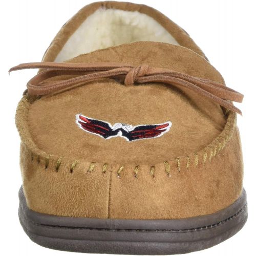  FOCO NHL Mens College Team Logo Moccasin Slippers Shoes