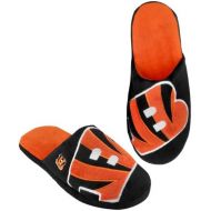 FOCO Cincinnati Bengals 2011 Big Logo Men Slipper Tpr Sole Large