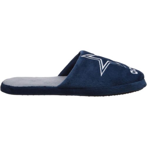  FOCO Dallas Cowboys 2011 Big Logo Men Slipper Tpr Sole Medium