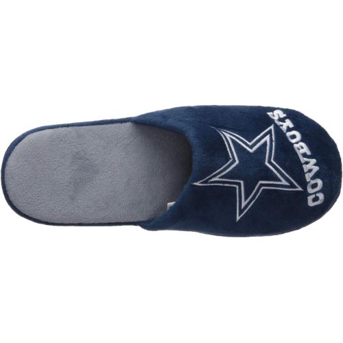  FOCO Dallas Cowboys 2011 Big Logo Men Slipper Tpr Sole Medium