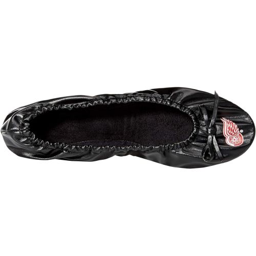  FOCO NHL Womens Exclusive Team Logo Flats with Clutch