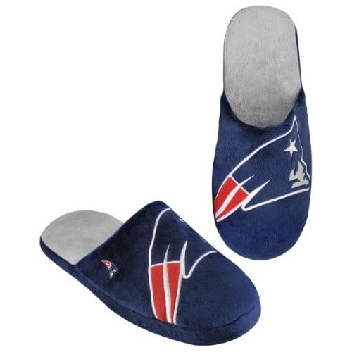  FOCO New England Patriots 2011 Big Logo Men Slipper Tpr Sole Extra Large