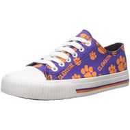 FOCO NCAA Womens Low Top Repeat Print Canvas Shoes