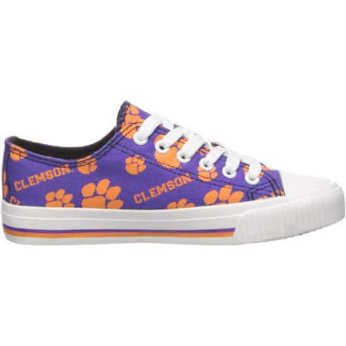  FOCO NCAA Womens Low Top Repeat Print Canvas Shoes