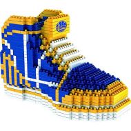FOCO NBA Golden State Warriors 3D BRXLZ Sneaker, One Size, Blue